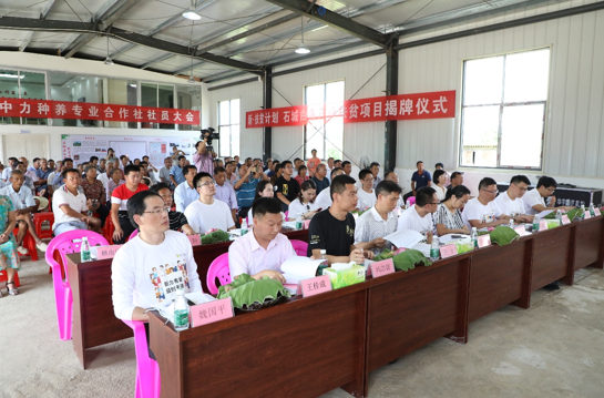 白莲产业扶贫项目在赣挂牌.jpg